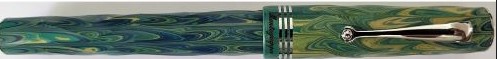 Bespoke Collection  - Montegrappa Brenta Bespoke Collection Ebonite Green Fountain Pen